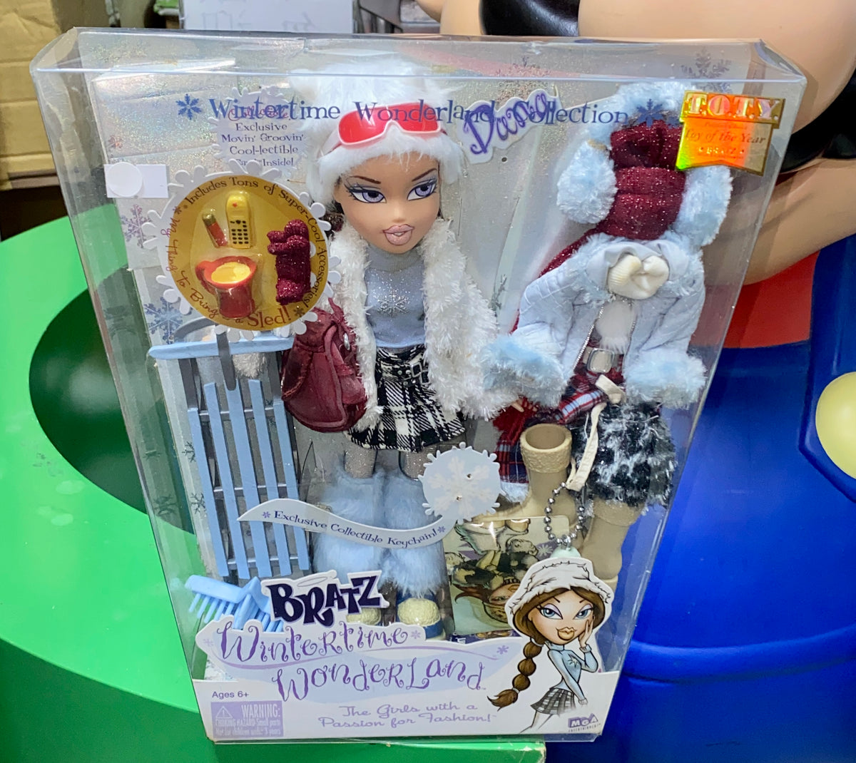 Bratz Vintage Wintertime Wonderland Dana Doll And Accessories 2001 MGA