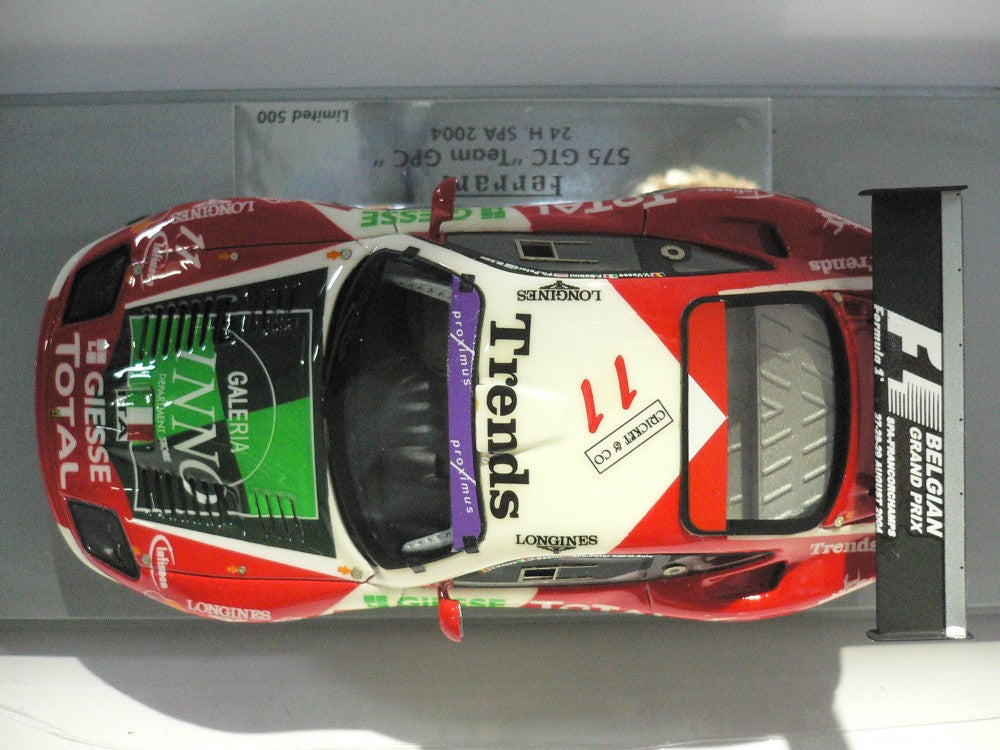 BBR 1/43 FERRARI 575 GTC 24h SPA 2004