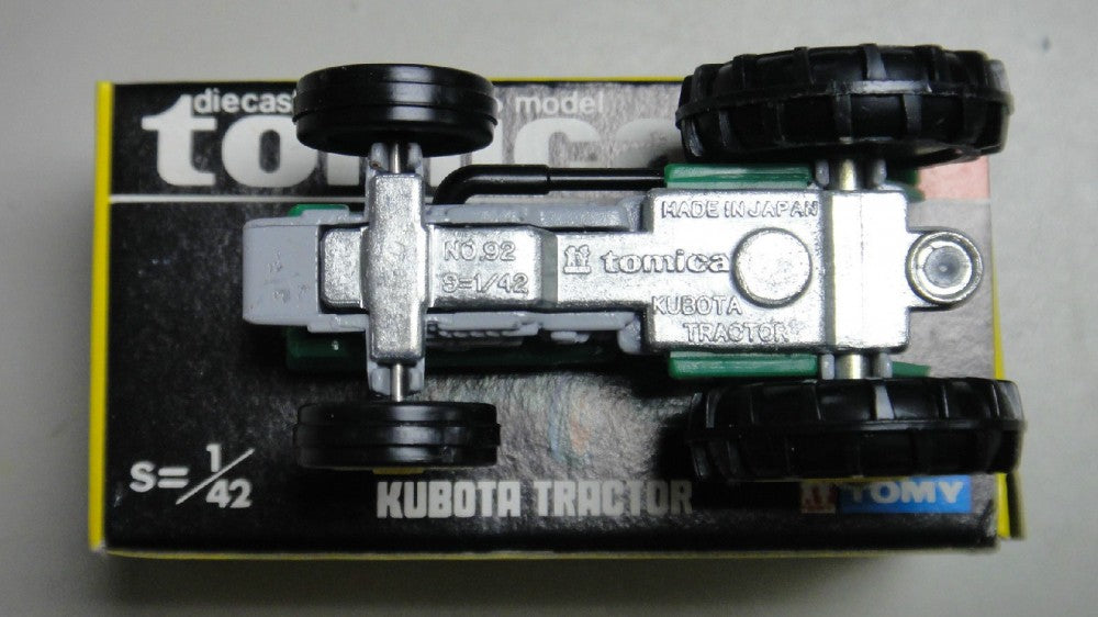TOMICA 1/42 - BOITE VIDE / ONLY BOX - TRACTEUR - KUBOTA TOMICA 1/42 - BOITE VIDE / ONLY BOX - TRACTEUR - KUBOTA