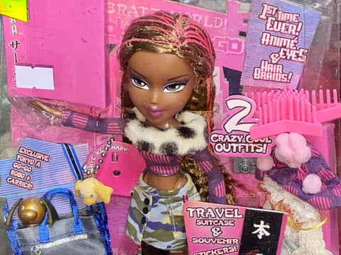 C1205 MGA 27783 BRATZ WORLD TOKYO A GO-GO # SASHA DOLL TOY OF THE YEAR