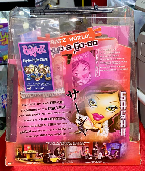 C1205 MGA 27783 BRATZ WORLD TOKYO A GO-GO # SASHA DOLL TOY OF THE YEAR