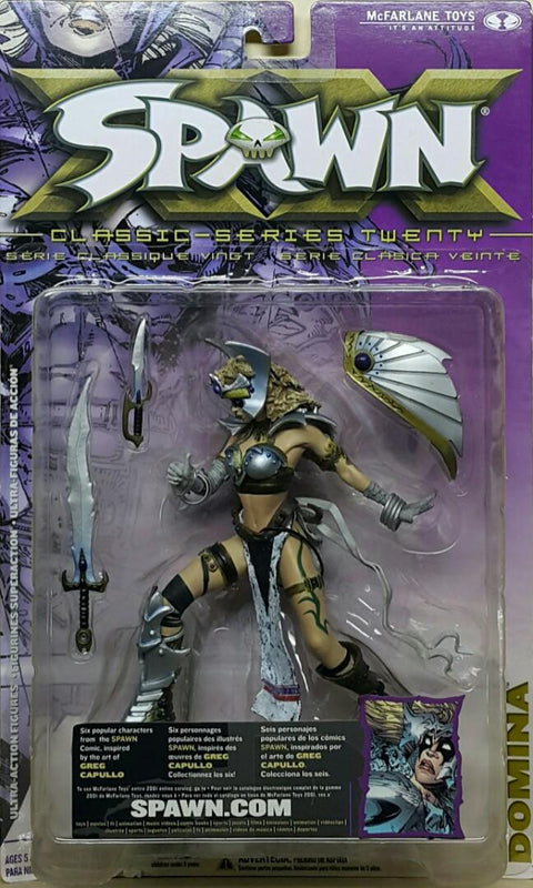 MCFARLANE 11235 再生俠 第二十彈 經典2 多米娜 ULTRA ACTION FIGURES SPAWN SERIES 20 CLASSIC II DOMINA (BUY-SPK)