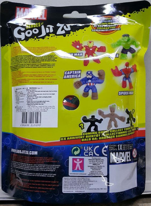 CHARACTER 21319 漫威英雄人物系列 功夫英雄 蜘蛛俠 MARVEL HEROES GOO JIT ZU SUPER STRETCHY SPIDER-MAN (EPC-2145C-30) 存