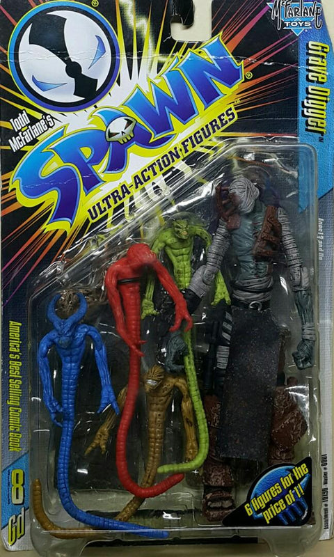 MCFARLANE 10193 再生俠 第八彈 掘墓者 ULTRA ACTION FIGURES TODD MCFARLANE'S SPAWN SERIES 8 GRAVE DIGGER (BUY-SPK)