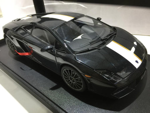 AUTOART 1/18 LAMBORGHINI GALLARDO LP550-2 BALBONI NERO NOCTIS BLACK (74631) (N450-2015-681)