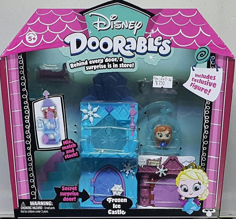 MOOSE 69408 迪士尼 魔雪奇緣 安娜 玩具套裝 DISNEY DOORABLES FROZEN ICE CASTLE WITH ANNA PLAYSET (EPC-2157-26) L