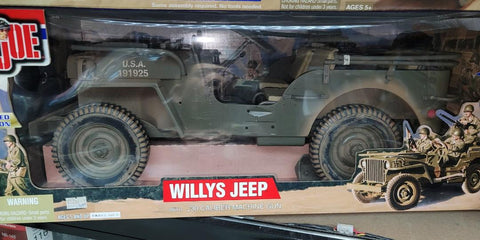 Hasbro 1/6 gi joe willys jeep 軍車