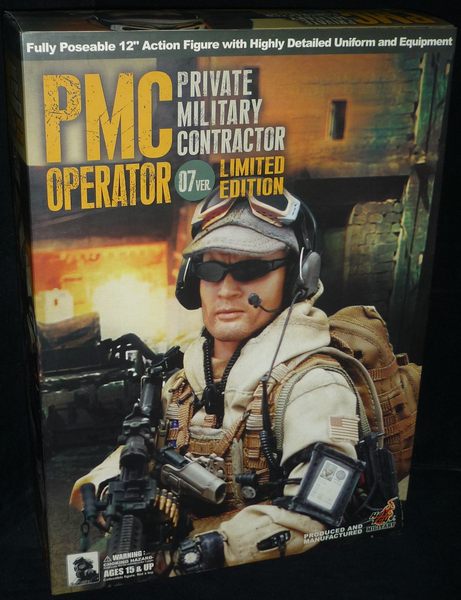 1/6 HOT TOYS PMC PRIVATE MILITARY CONTRACTOR OPERATOR 07 VER 限量版 12吋公仔 (PIU-895SA) b7362686