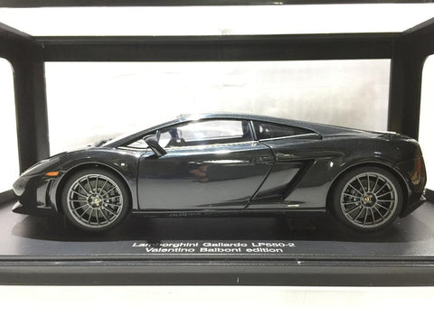 AUTOART 1/18 LAMBORGHINI GALLARDO LP550-2 BALBONI NERO NOCTIS BLACK (74631) (N450-2015-681)