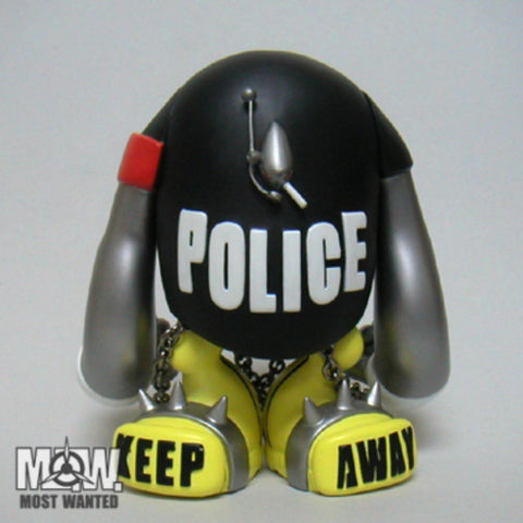 MOST WANTED MWPD-1 POLICE 5" Vinyl Figure Original Colour Version 搪膠 C718-46WH
