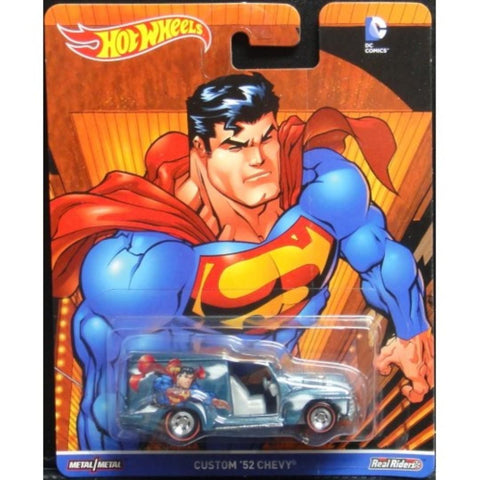 HOT WHEELS MATTEL HW SUPERMAN 52 CHEVY 風火輪 超人 雪佛蘭 25327 (PIU/KW267E-15)