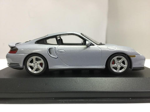 MINICHAMPS 1/43 PORSCHE 911 TURBO 1999 FROSTY BLUE (430 069302) (03532) (PIU120)