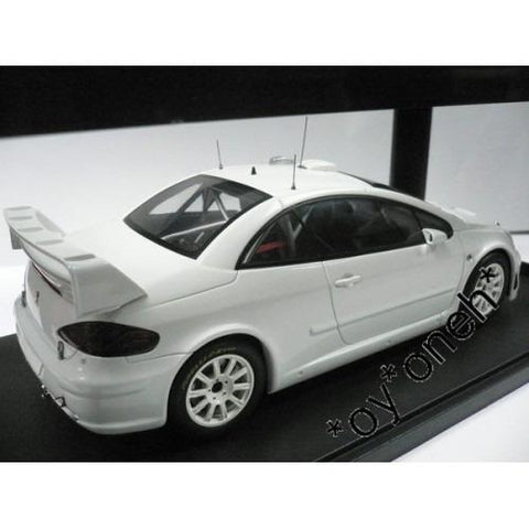 AUTOART 1/18 PEUGEOT 307 WRC 2005 PLAIN BODY VERSION WHITE (80558) (C802-26)