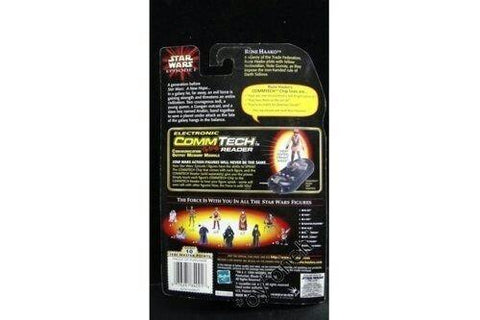 HASBRO 星球大戰前傳 魅影危機 STAR WARS EPISODE I COLLECTION 2 RUNE HAAKO W/ COMMTECH CHIP (BUY-84091-SPK 店/SA)