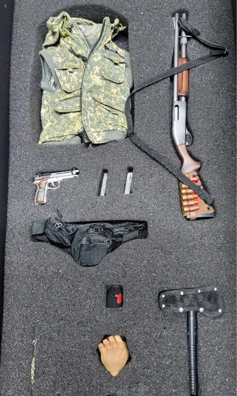 C1067-61 DAMTOYS GANGSTER KINGDOM 黑幫王國 黑桃3 SPADE 3 BERNIE 回憶篇 1/6 FIGURE