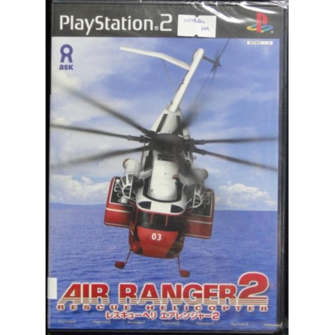 SONY 日版遊戲 SCEI PS2 ASK AIR RANGER 2 RESCUE HELICOPTER SLPS25098 (SHA-20906)