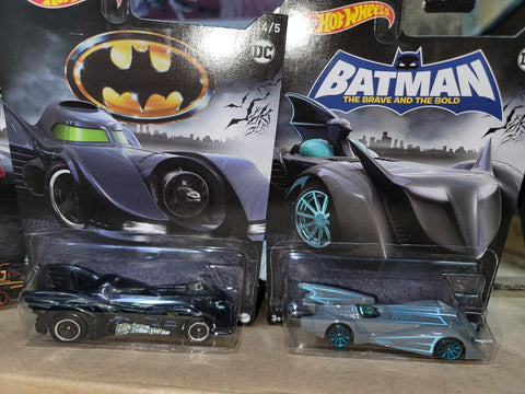Hotwheels batman batmobile set of 5 DC gdg83