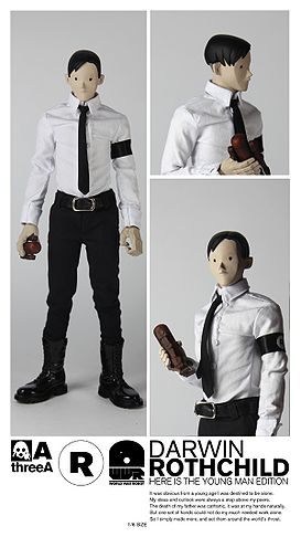 1:6 3A (THREE A) DARWIN ROTHCHILD here is the young man edition FIGURE 亞鋒 original (PIU/F-156-750店) 1138862148