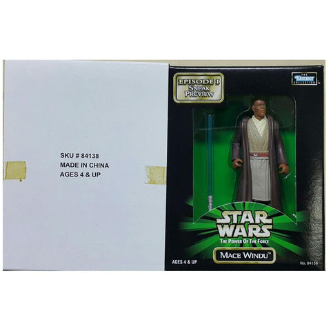 HASBRO 84138 星球大戰 魅使雲度 森姆積遜 KENNER COLLECTION STAR WARS POWER OF THE FORCE MACE WINDU SAMUEL L JACKSON (BUY-SPK)