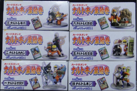 BANDAI 28828 NARUTO 火影忍者 木之葉繪卷 嗚門 佐助 我愛羅 鹿驚 日向 全6種 盒蛋 (CSW 存)
