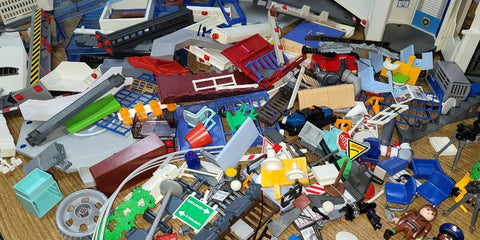 Playmobil ghostbusters捉鬼敢死隊 police station警察局 等等 棉花鬼 lot