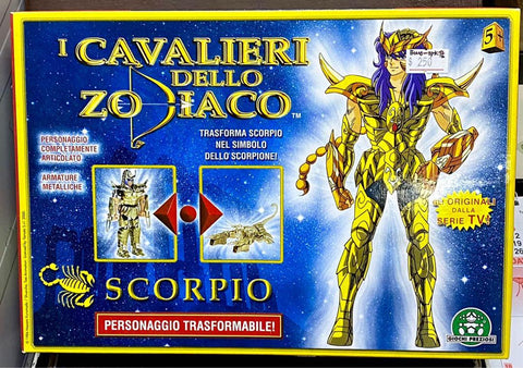 GIOCHI PREZIOSI 04094 SAINT SEIYA 聖鬥士星矢 SCORPIO 04253 十二生肖 黃道十二宮 意大利版 (BUY-SPK 店)