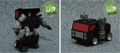 UPGRADE COMMANDER EXCLUSIVE MINI WARRIORS MW-02B BLACK RAGER (PIU-P139-60)