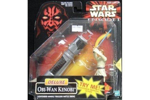 HASBRO STAR WARS DX OBI-WAN KENOBI LIGHTSABER HANDLE TRIGGERS BATTLE (WKG-84152)