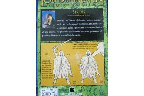 TOY BIZ 81381 魔戒 魔戒現身 神行客 LORD OF THE RINGS STRIDER WITH SWORD-SLASHING (LOTR)