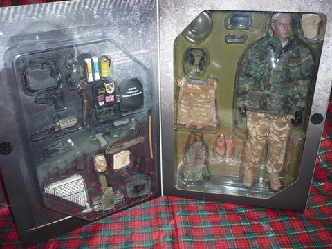 1:6 HOT TOYS BRITISH ARMY BLUES &amp; ROYALS REGIMENT IN AFGHANISTAN TANK COMMANDER 12吋英軍公仔 (PIU/FL-750) b10225945