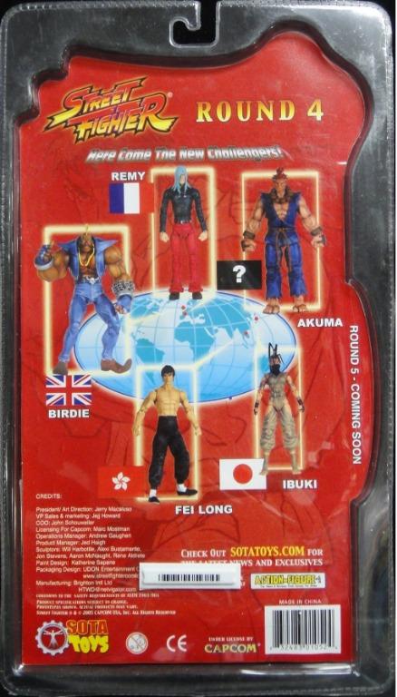 SOTA TOYS 街頭霸王 STREET FIGHTER ROUND 4 IBUKI IN ORANGE ACTION FIGURE (BUY-01052)