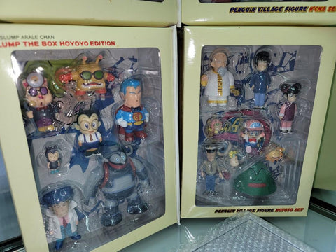 iq博士小雲小吉 dr.slump penguin village Hoyoyo n'cha set