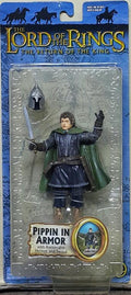 TOY BIZ 81320 魔戒三部曲 王者再臨 皮聘 比利包依德 THE LORD OF THE RINGS THE RETURN OF THE KING PIPPIN IN ARMOR WITH REMOVABLE HELMET ANS SWORD BILLY BOYD (LOTR)