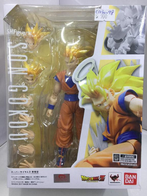 BANDAI S.H.FIGUARTS DRAGON BALL SUPER SAIYAN 3 SON GOKOU (14948) (C1030-98)