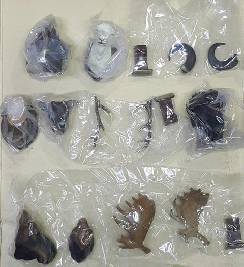 YUJIN 96852 立體扭蛋百科事典 狩獵戰利品 荒漠疣豬 白大角羊 鹿 美洲野牛 麋鹿 連隱藏版 扭蛋套裝 3D CAPSULE ENCYCLOPEDIA HUNTING TROPHY WARTHOG DALL'S SHEEP SHIKA DEER AMERICAN BISON MOOSE WITH SECRET SET (BUY-CW) 存