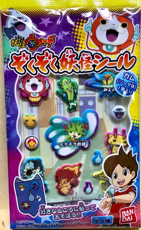 BANDAI 85461 妖怪手錶 立體貼紙 套裝 YOUKAI WATCH SEAL STICKERS SET (EPC-244-12S) 存 1139288286