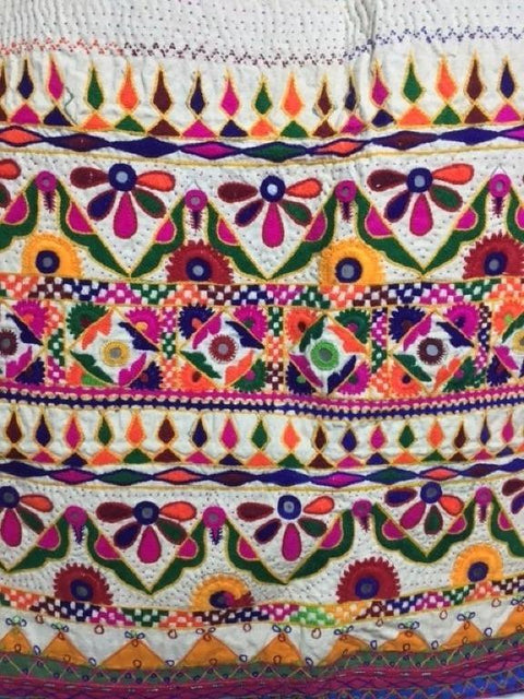 印度民族袋 OLD RABARI HAND EMBROIDERY MIRROR BANJARA TRIBAL RARE SHOULDER ETHNIC KUCHI BAG 特長 tote bag b31582075 E3492-1016N