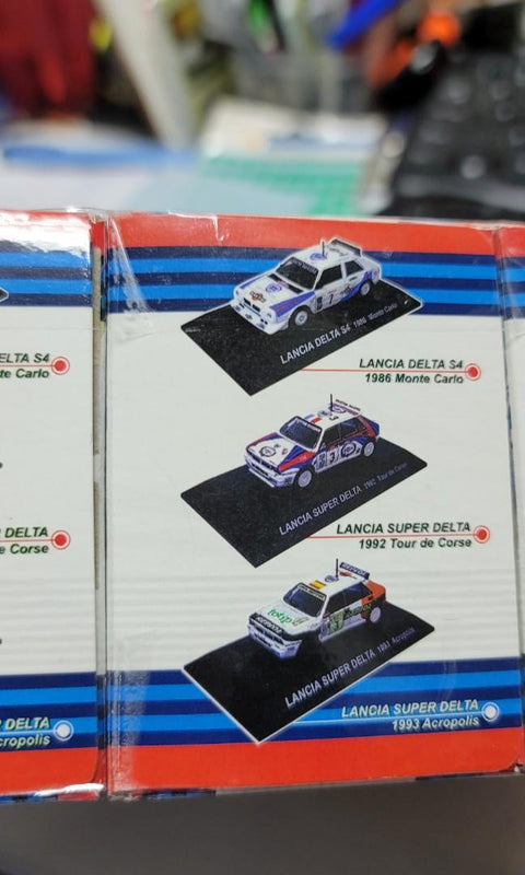 Cms cm's 1/64  lancia ss. 3 rally car collection set of 6