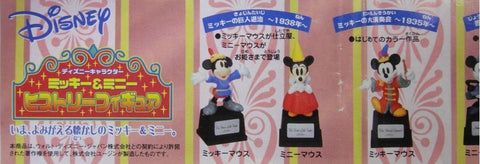 YUJIN 91543 米奇 米妮 懷舊作品 DISNEY CHARACTER MICKEY & MINNIE HISTORY FIGURE 全5種 (BUY)