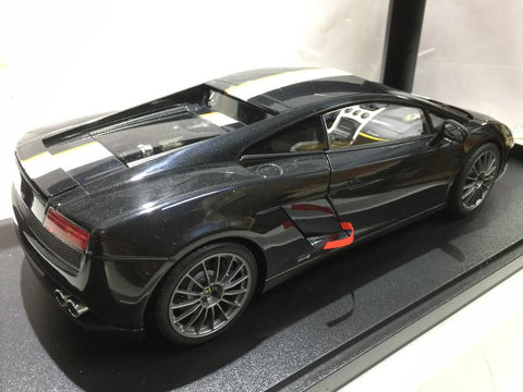 AUTOART 1/18 LAMBORGHINI GALLARDO LP550-2 BALBONI NERO NOCTIS BLACK (74631) (N450-2015-681)
