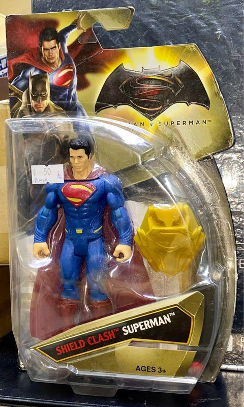MATTEL 22458 BATMAN VS SUPERMAN 6” FIGURE SHIELD CLASH SUPERMAN 超人 （PIU-10店）