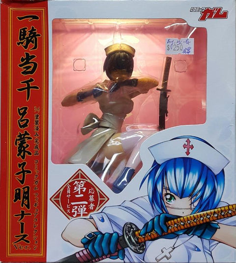 UART WANI BOOKS COMIC GUM IKKITOUSEN 1/7 PRE-PAINTED FIGURE SHIMEI RYOMOU NURSE VERSION 一騎當千 呂蒙子明 護士服版 (BUY-MC) 存