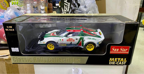 SUN STAR 04506 1/18 METAL DIECAST LANCIA STRATOS (PA-0)
