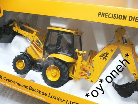 JOAL 1/25 JCB 3CX CENTREMOUNT BACKHOE LOADER JCB ENGINE 工程車 (00299) (PIU91)