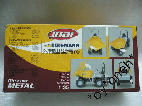 JOAL 1/35 BERGMANN 2060 DUMPER (002177) (PIU91)