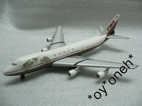 HERPA WINGS 1/500 TWA TRANS WORLD AIRLINES BOEING 747-200 (502504)