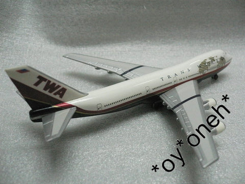 HERPA WINGS 1/500 TWA TRANS WORLD AIRLINES BOEING 747-200 (502504)