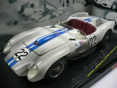 HOTWHEELS 1/18 FERRARI 250 TESTAROSSA #22 (37161) (C788-371-200)