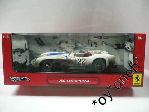 HOTWHEELS 1/18 FERRARI 250 TESTAROSSA #22 (37161) (C788-371-200)