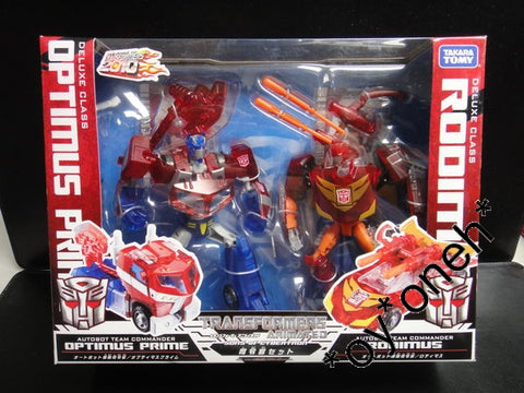 TAKARA TOMY 變形金剛 動畫 柯栢文 洛狄文 TRANSFORMERS ANIMATED SONS OF CYBERTRON OPTIMUS PRIME RODIMUS 38621 (TOY-260-300) 1135865694